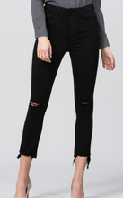 Load image into Gallery viewer, Jet Black High Rise Jeans
