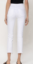 Load image into Gallery viewer, Optic White High Rise Crop Jeans
